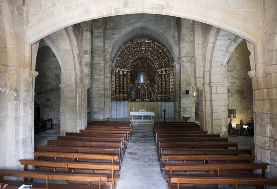 Interior da igreja do Convento