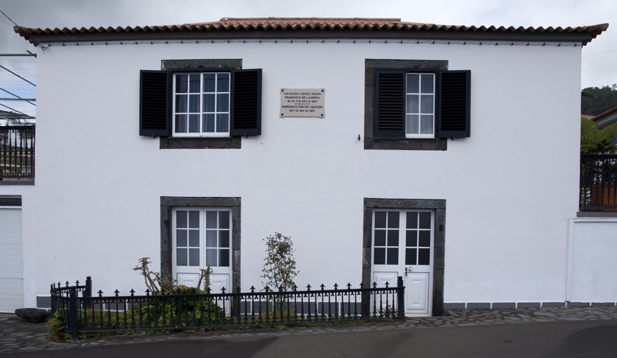 A casa onde nasceu Francisco de Lacerda