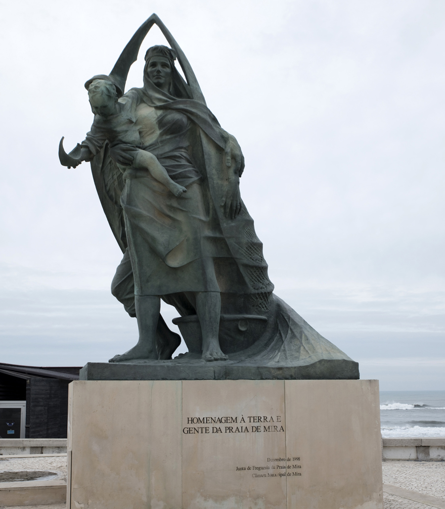 Estátua dedicada aos pescadores