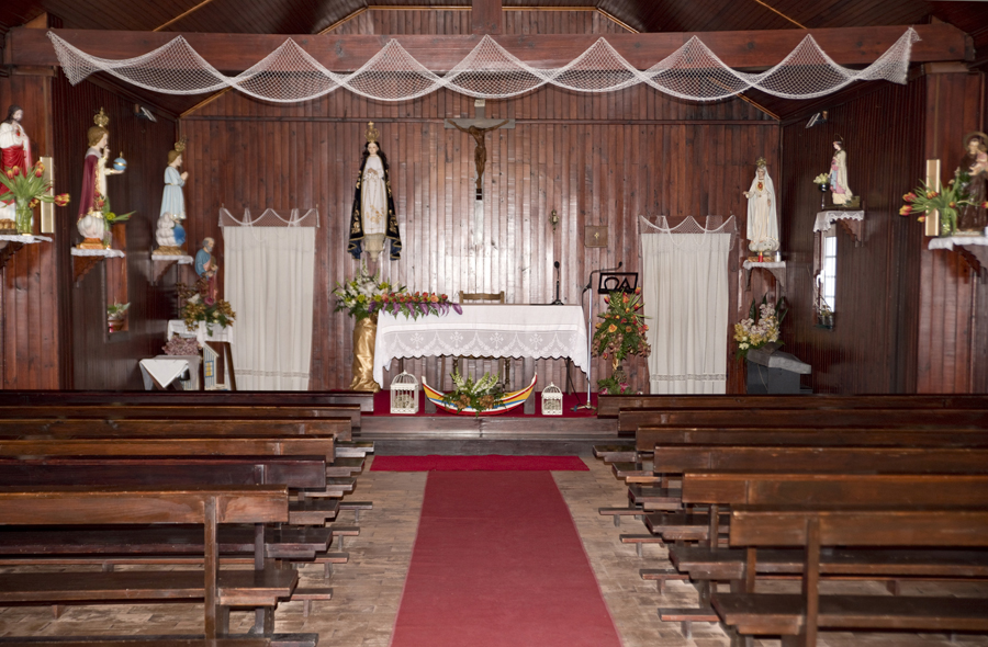 Interior da igreja da Nossa Senhora da Conceição