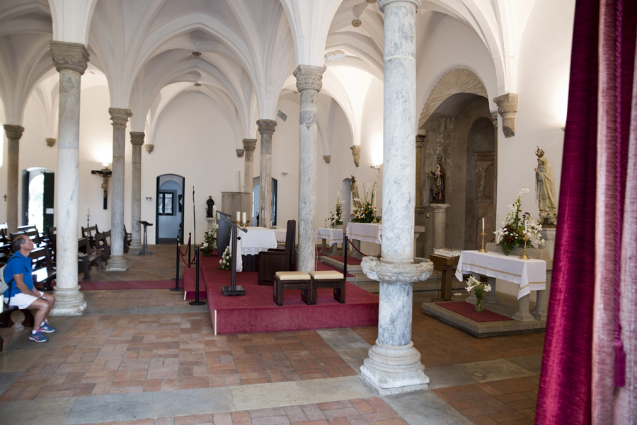 Interior da igreja de Nossa Senhora da Anunciação