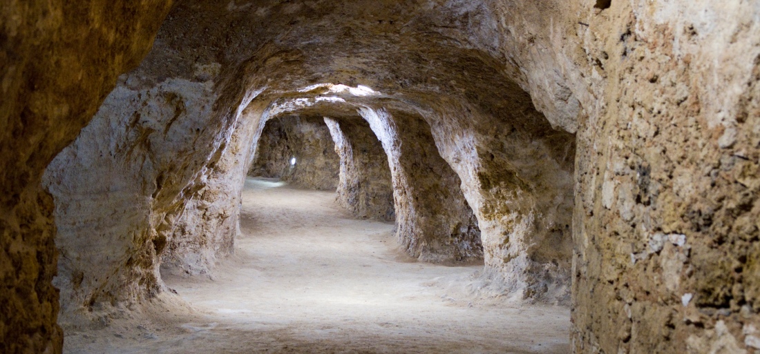 Interior da gruta