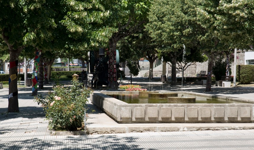 Praça em Castro Daire