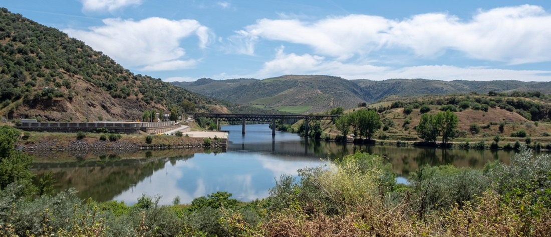 Foz do rio Águeda no Douro